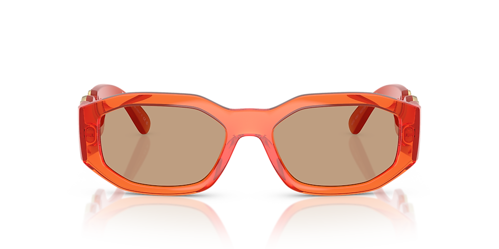 Versace VE4361 M (53 - 18) with Brown lenses and Orange frame