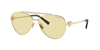 Tiffany & Co. TF4251 M (56 - 16) with Blue lenses and Black frame