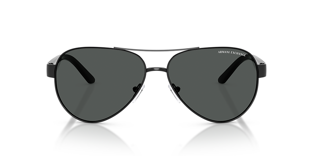 Armani Exchange AX2034S L (59 - 14) with Grey lenses and Black