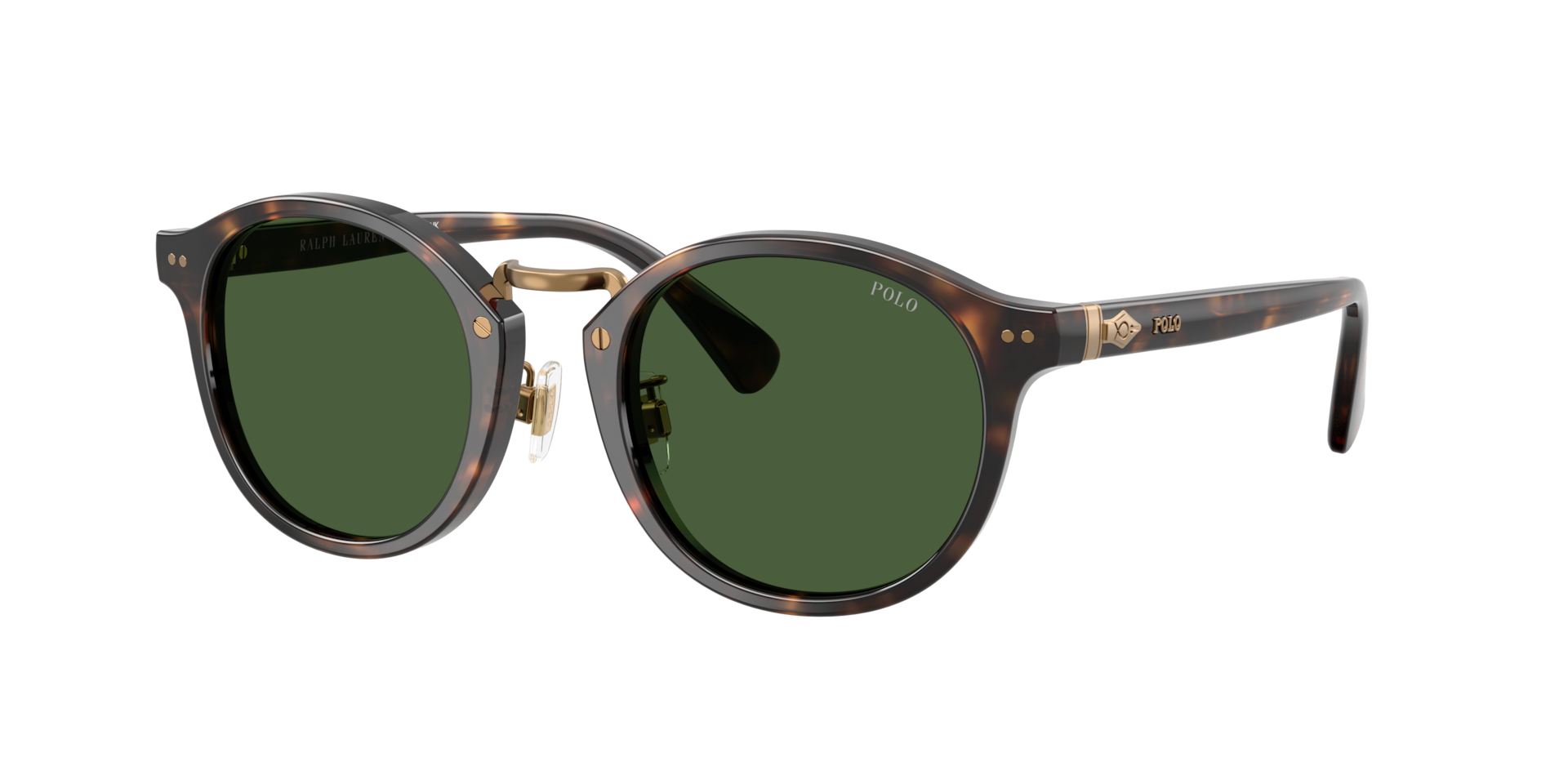 Polo Ralph Lauren Homme Sunglass PH4230 - Couleur du Monture: Havana foncé brillant, Couleur de Lentille: Vert bouteille