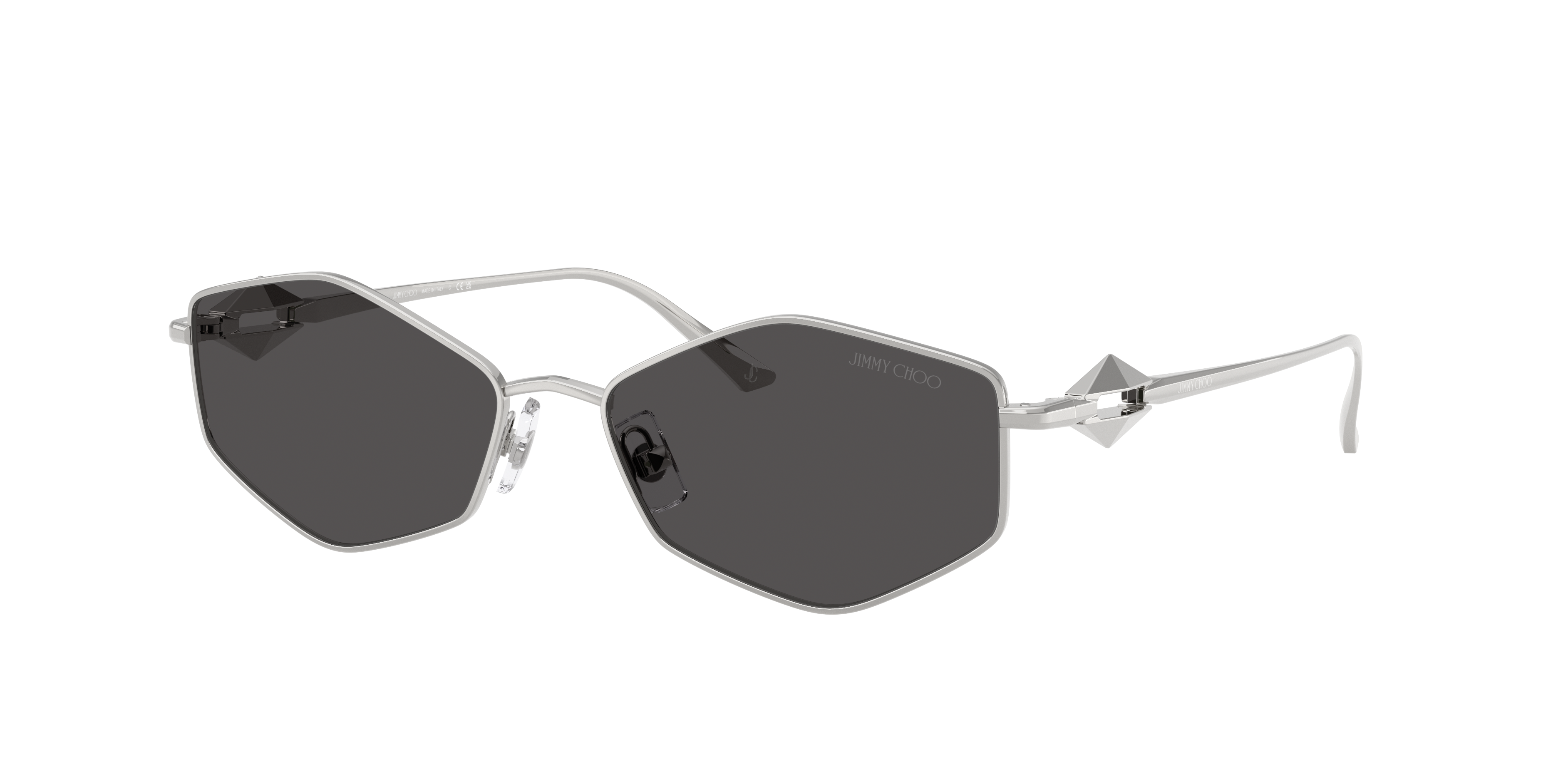Jimmy Choo JC4017 M (55 - 16) with Grey lenses and Silver frame