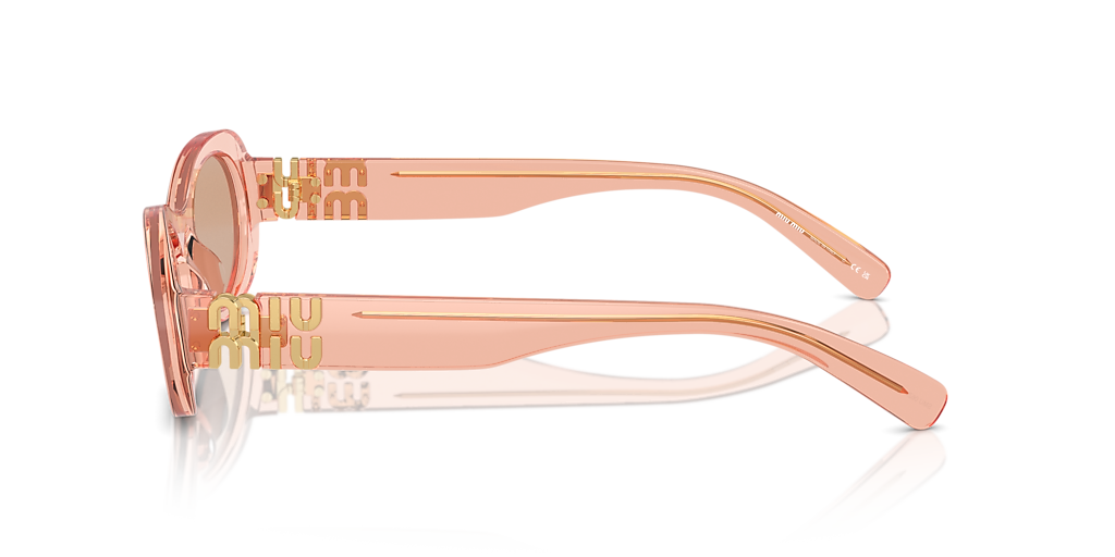 Miu Miu MU 06ZS S (50 - 20) with Brown lenses and Pink frame