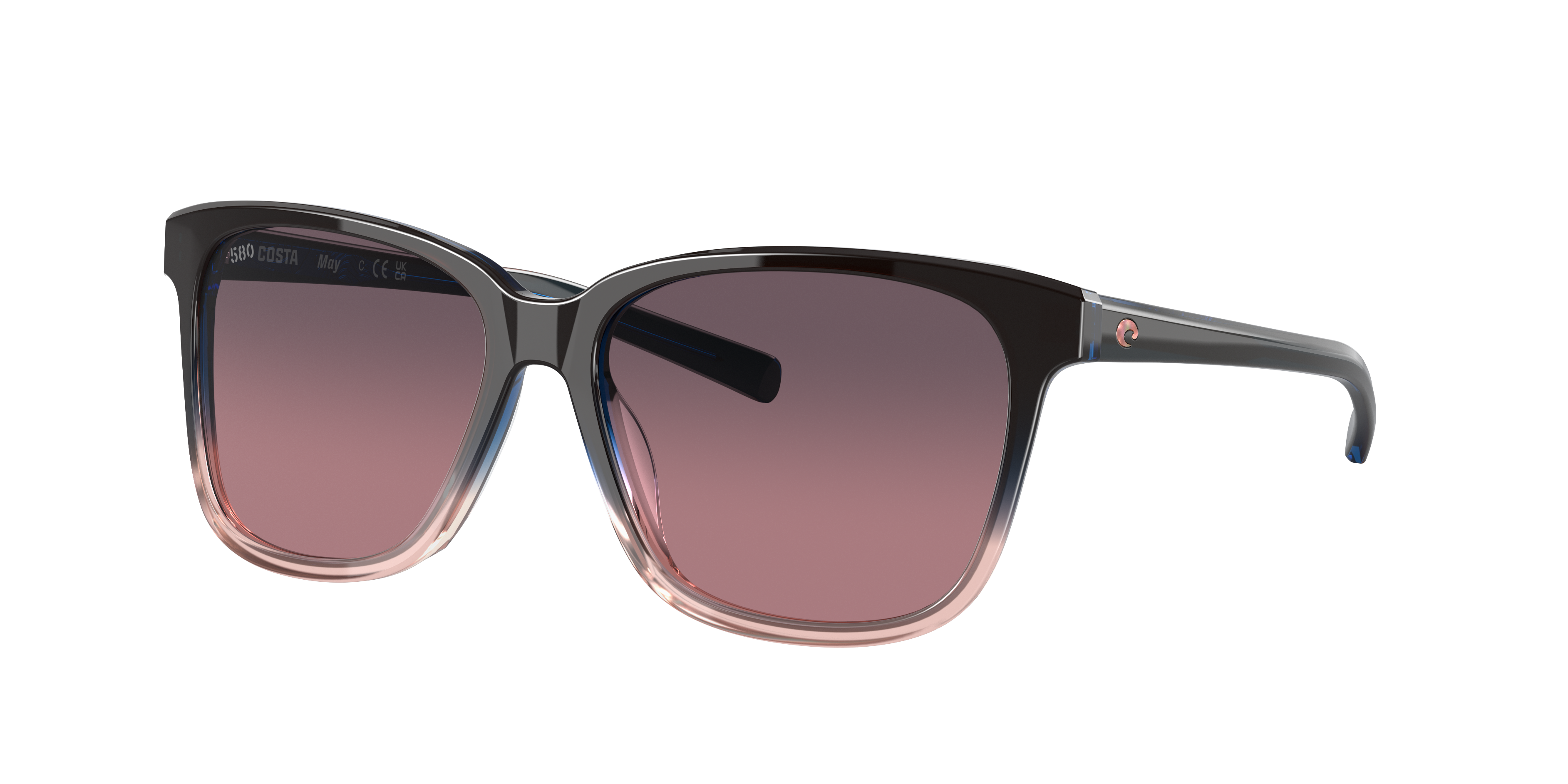 Costa Woman Sunglass May -  Frame color: Pink Sand, Lens color: Rose Gradient