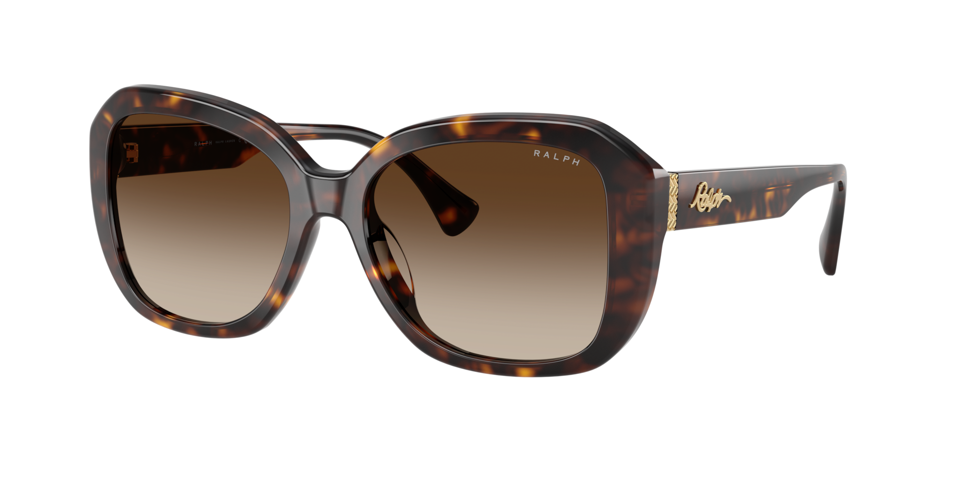 Ralph Woman Sunglass RA5321U -  Frame color: Shiny Brown Havana, Lens color: Gradient Brown