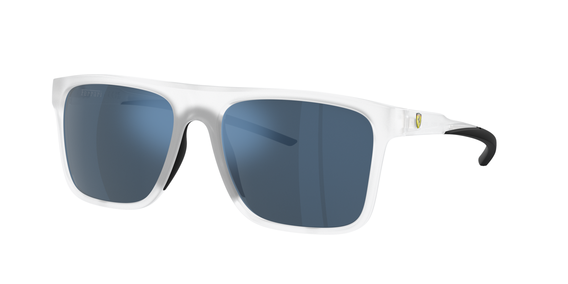 Scuderia Ferrari Man Sunglass FZ6006 -  Frame color: Grey Transparent, Lens color: Mirror Blue