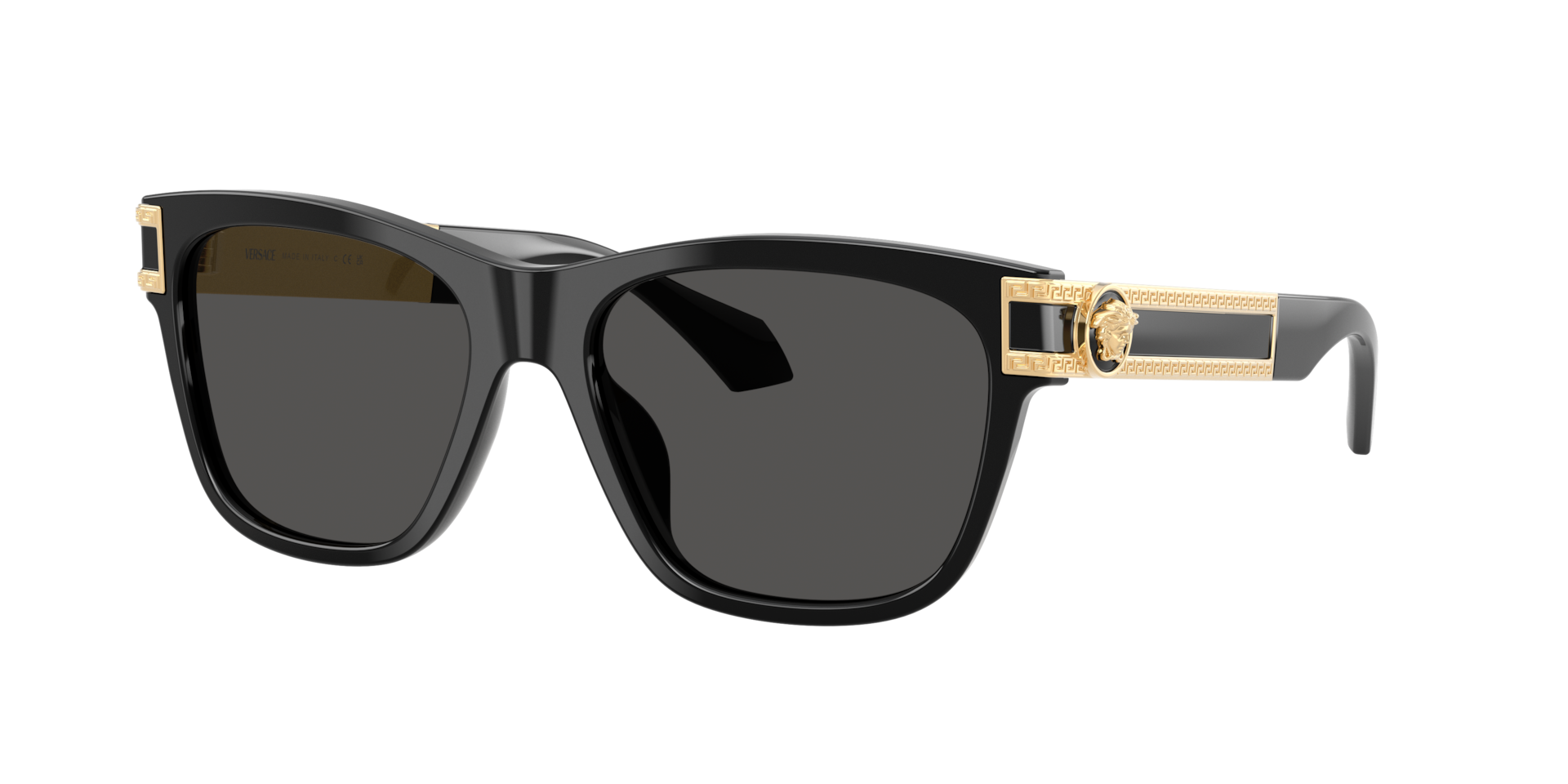 Versace Grey Man Ve4527u Gb1/87 Sunglasses Acetate Black Squared Normal - Image 2