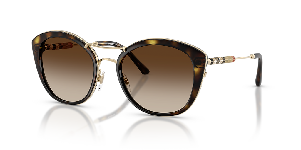 Burberry BE4251Q M (53 - 20) with Brown lenses and Brown frame