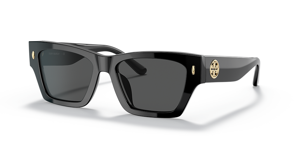 Tory Burch TY7169U M (52 - 17) with Grey lenses and Black frame