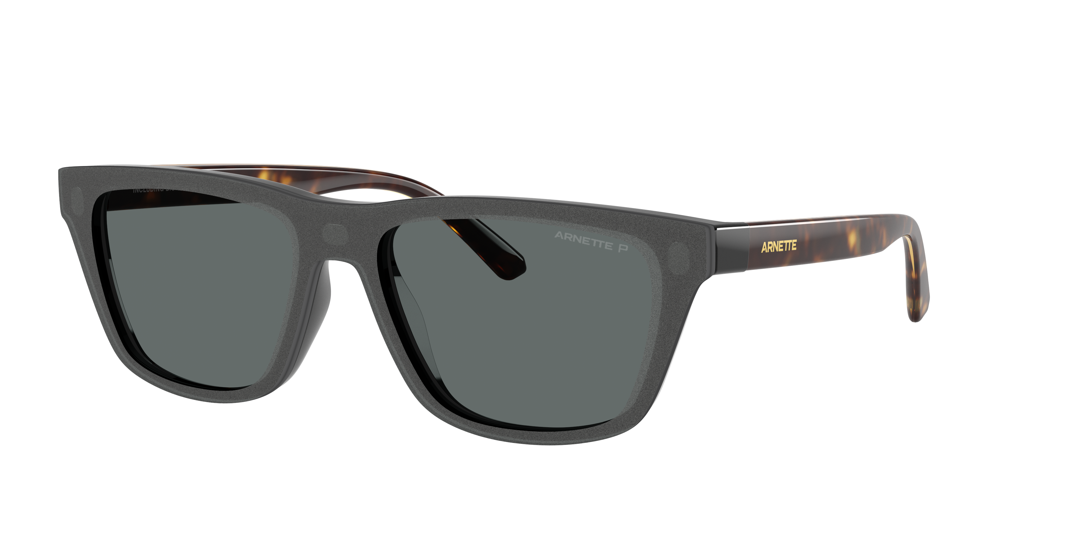 Arnette Man Sunglass AN4376 -  Frame color: Black, Lens color: Clear