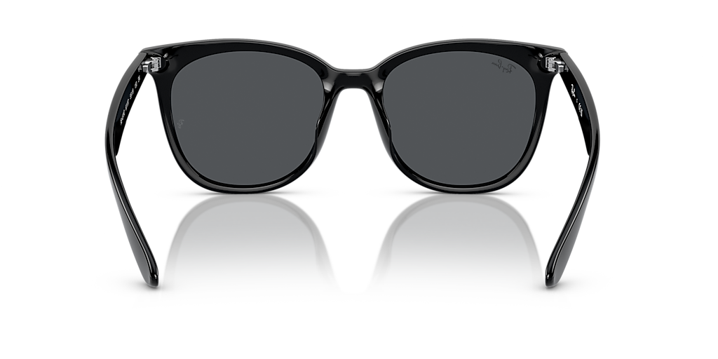 Ray-Ban RB4379D L (55 - 19) with Grey lenses and Black frame