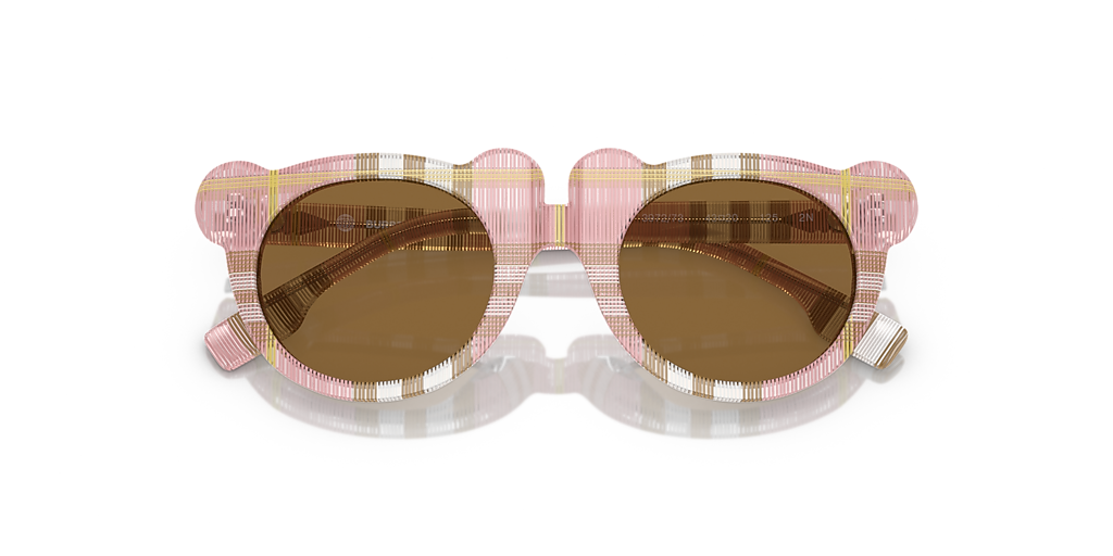 Burberry JB4355 XS (43 - 20) with Brown lenses and Pink frame