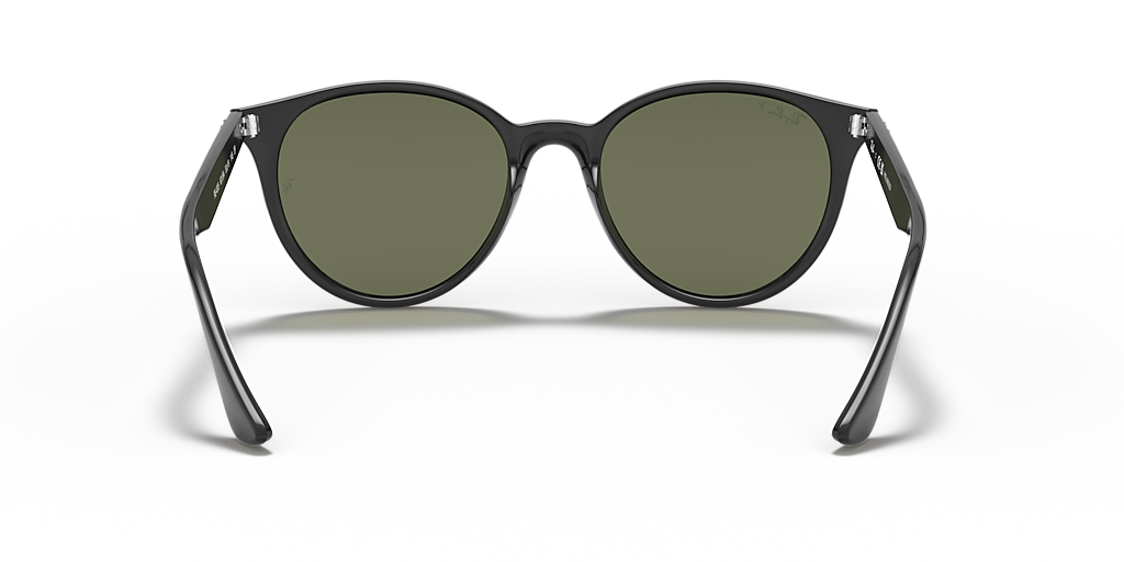 Ray-Ban RB4305 M (53 - 19) with Green lenses and Black frame  display picture 2