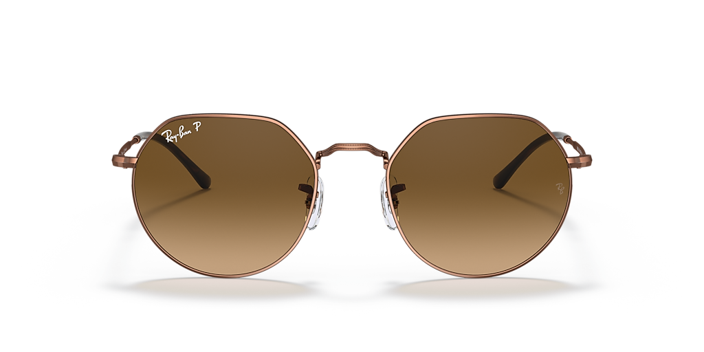 Ray-Ban Jack L (53 - 20) with Brown lenses and Copper frame