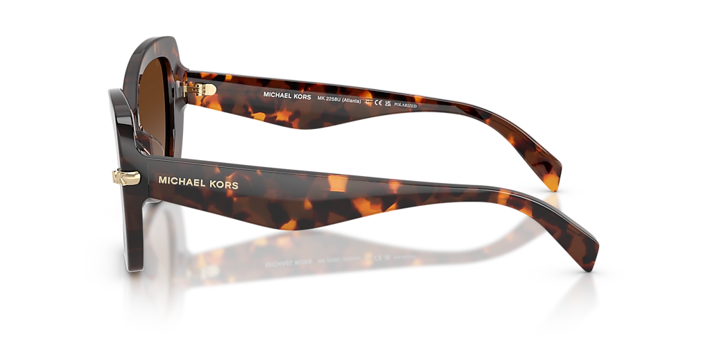 Michael Kors Atlanta L (55 - 17) com Lentes Marrom e Armação