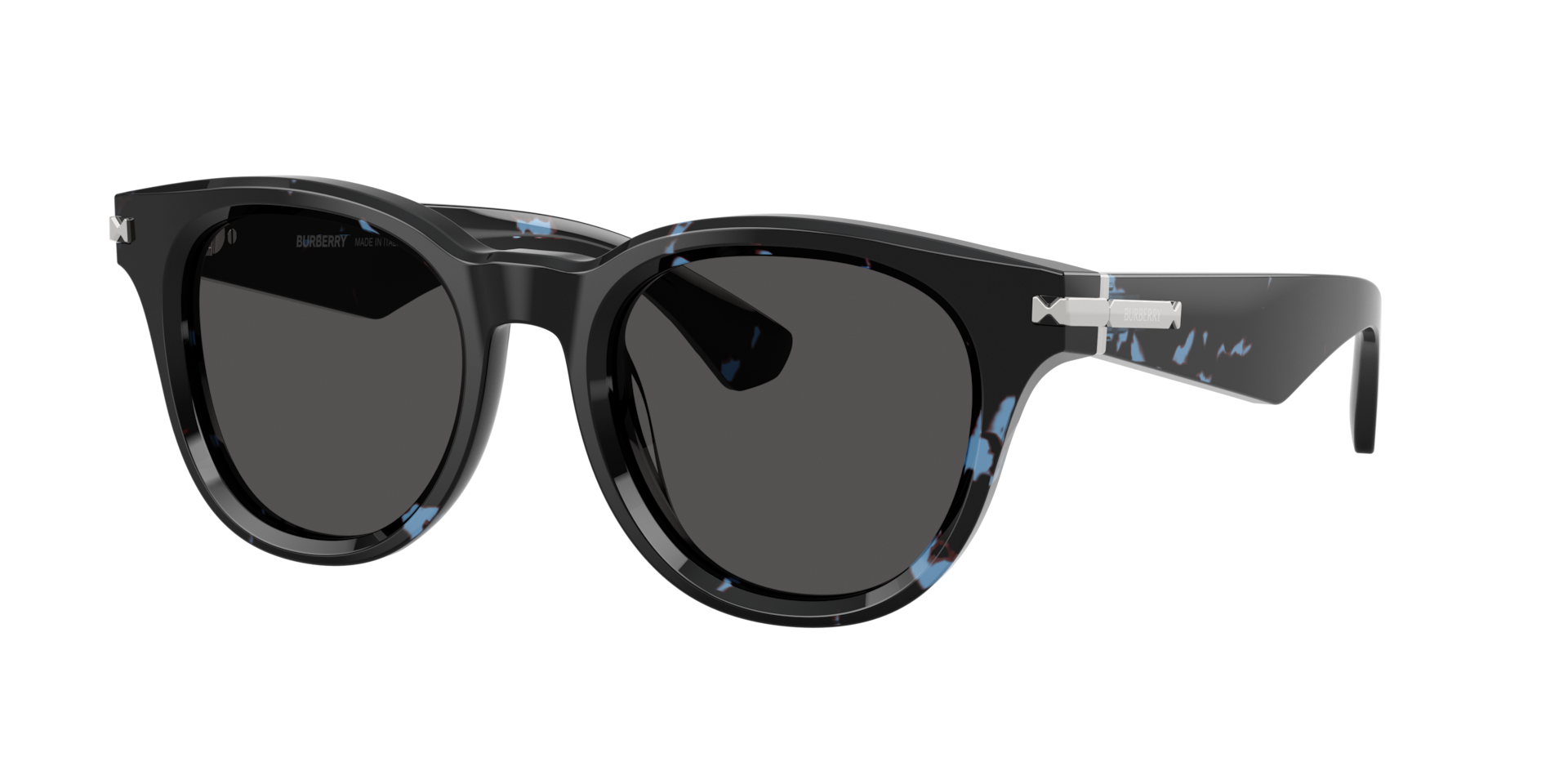 Burberry Homme Sunglass BE4439 - Couleur du Monture Havana bleu Couleur de Lentille Gris fonc 184 €