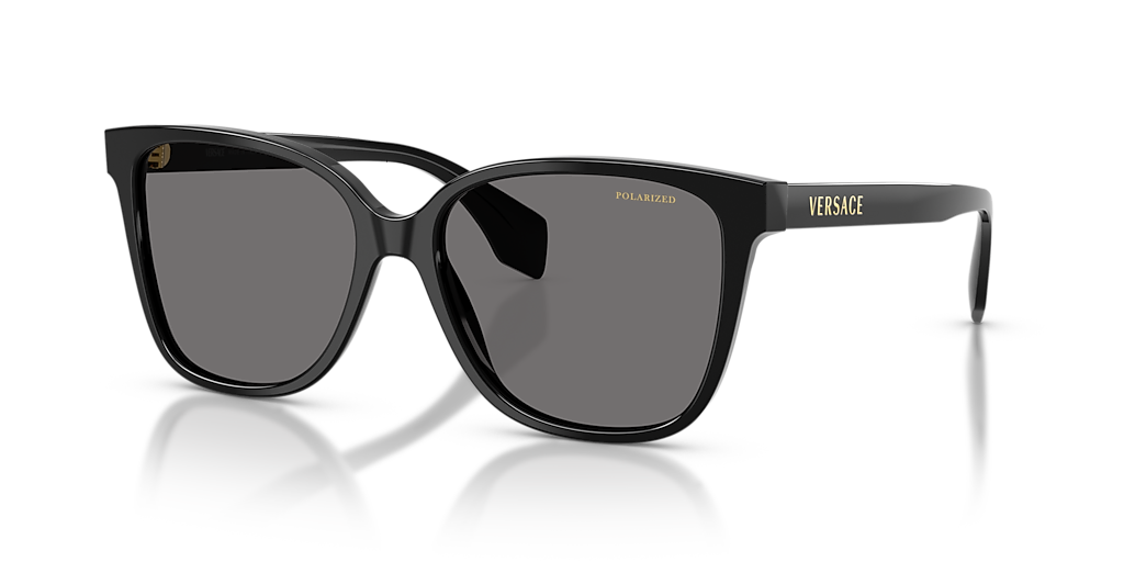 Versace VE4523 L (56 - 16) with Grey lenses and Black frame