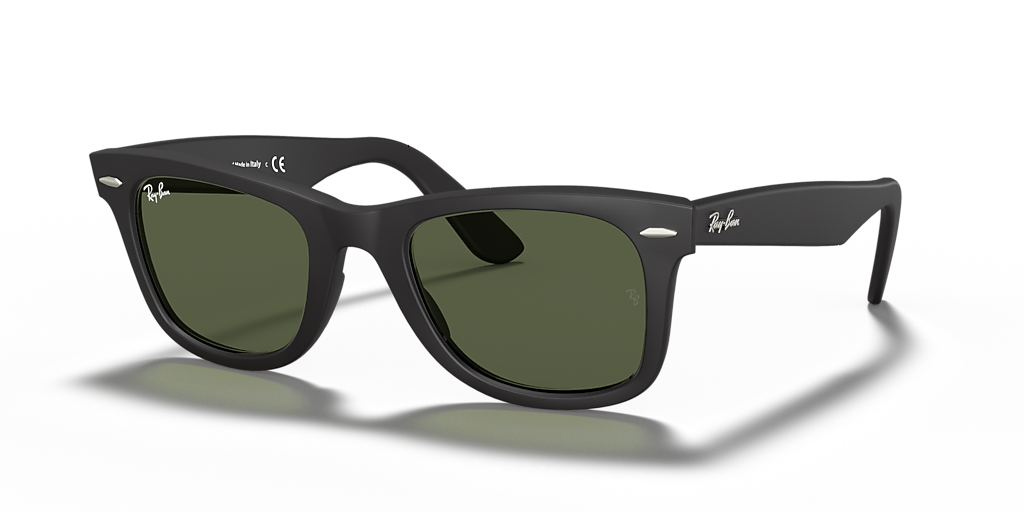 Ray-Ban Original Wayfarer Classic L (52 - 22) with Green lenses