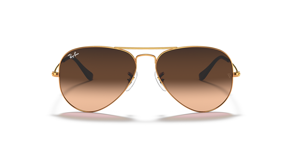 Ray-Ban Aviator Gradient M (55 - 14) with Classic lenses and Beige