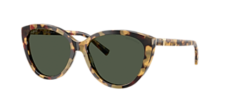 Tiffany & Co. TF4251 M (56 - 16) with Green lenses and Tortoise
