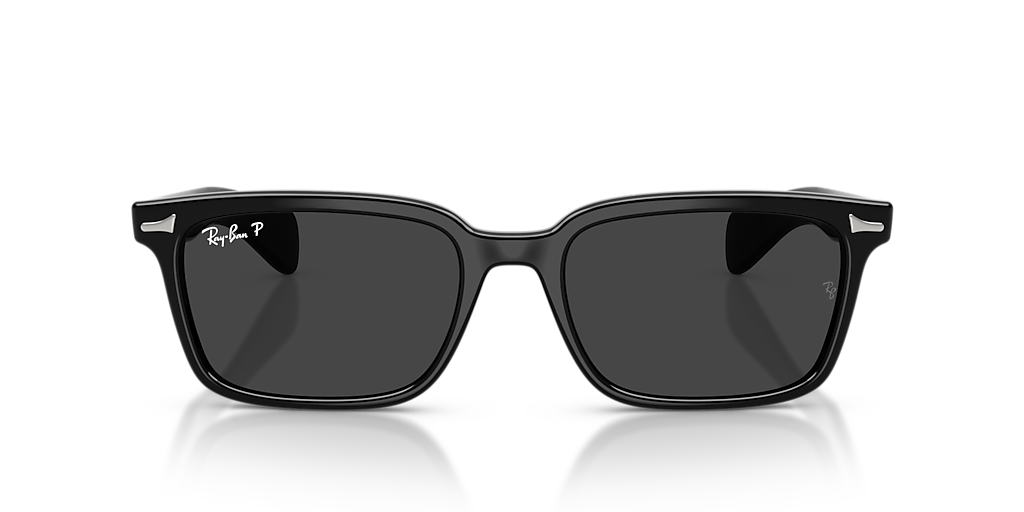 Ray-Ban Brunel XL (56 - 19) with Black lenses and Black frame