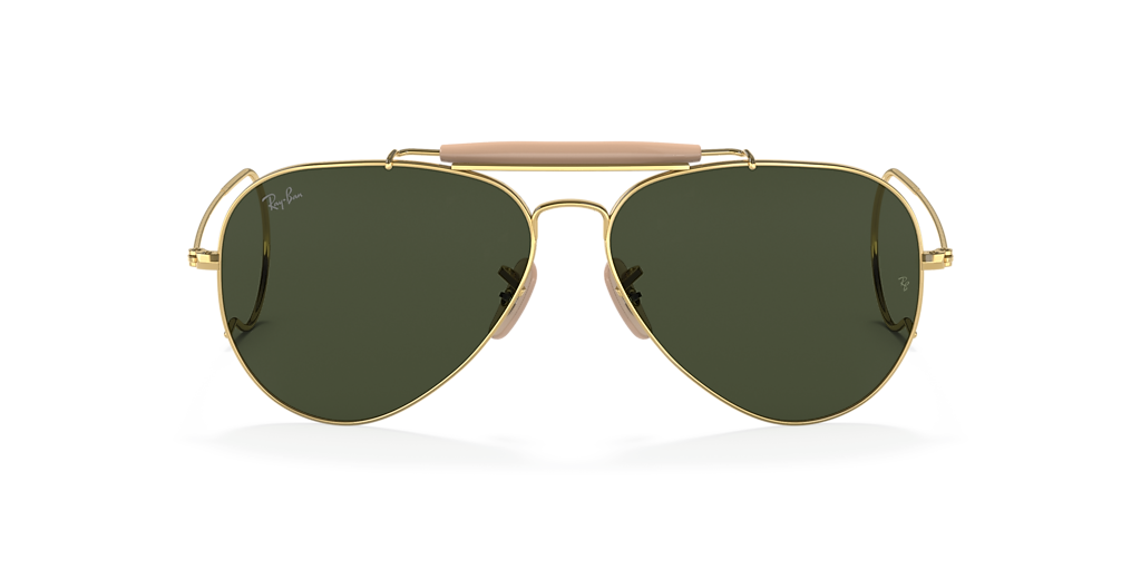 Ray-Ban Outdoorsman | Aviation Collection XL (58 - 14) with Green