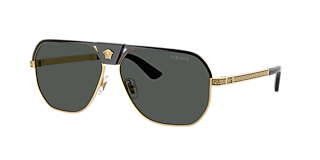 Versace VE4483D L (57 - 16) with Grey lenses and Tortoise frame