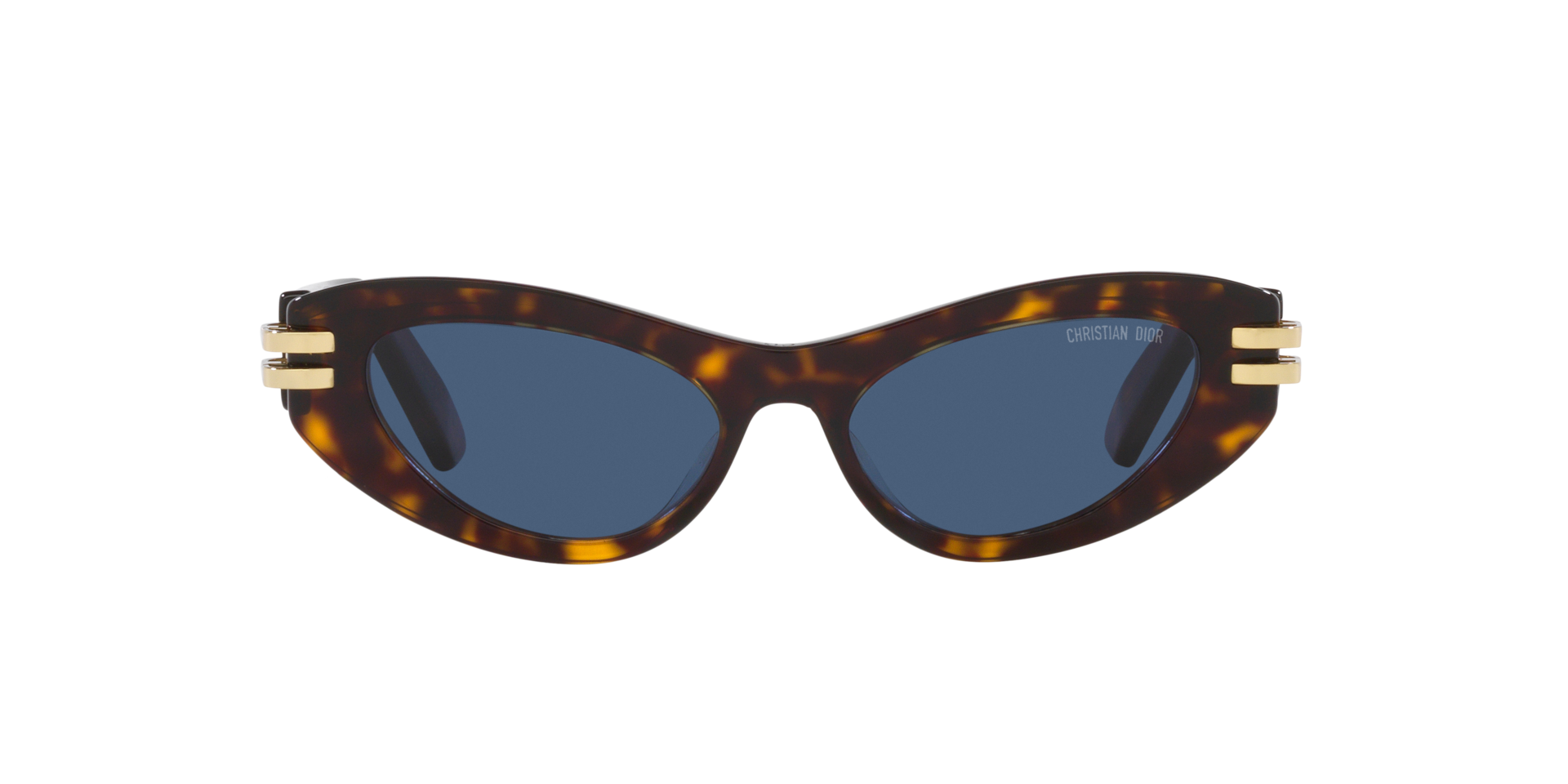DIOR CDior B1U XXS (50 - 16) with Blue lenses and Tortoise  display picture 3