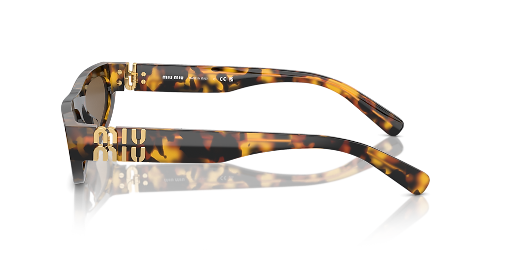 Miu Miu MU 07ZS L (56 - 19) with Brown lenses and Tortoise frame