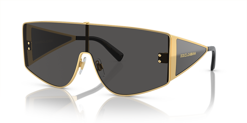 Dolce&Gabbana DG2305 L (0 - 144) with Grey lenses and Gold frame