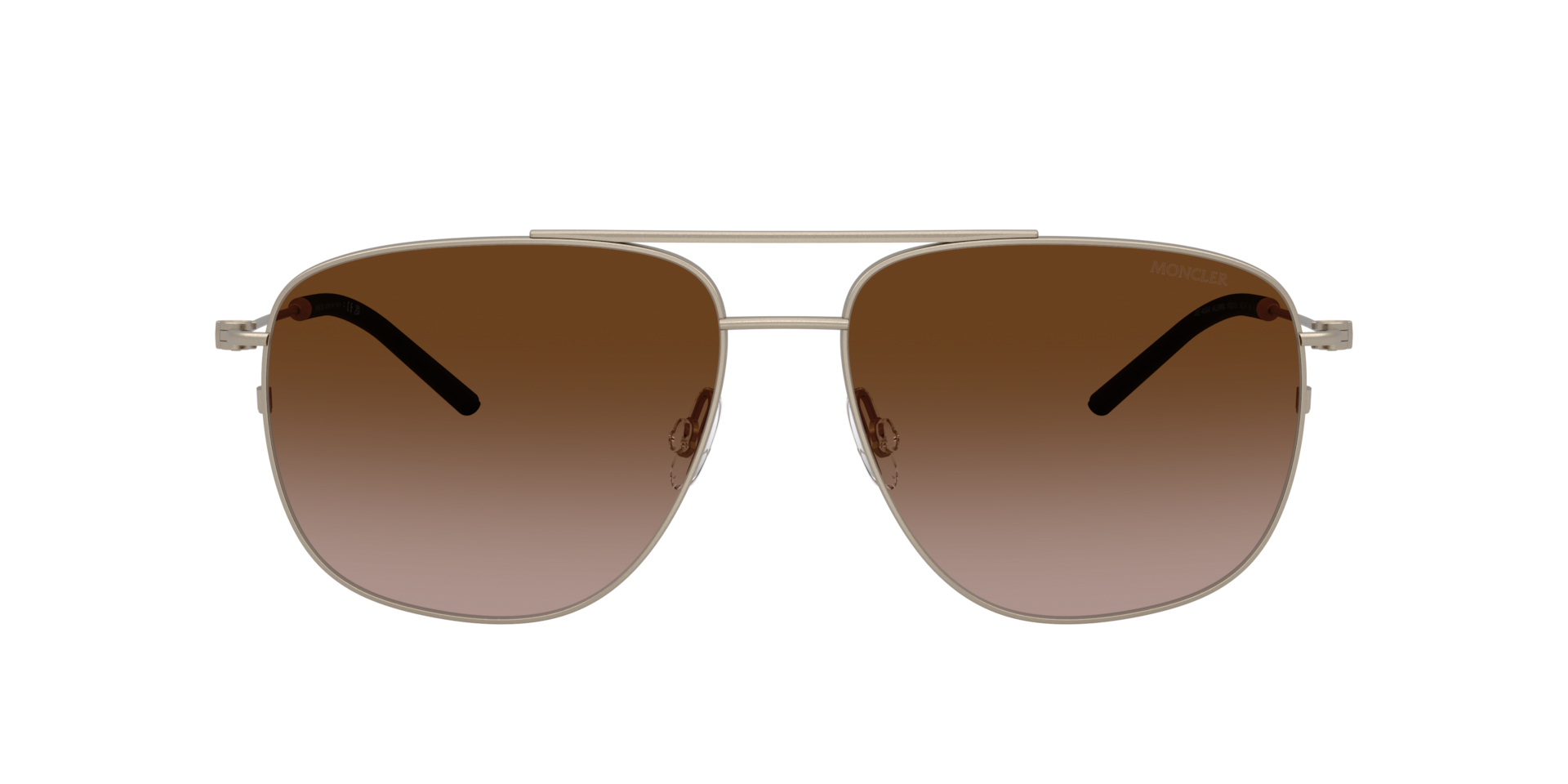 Moncler ME4004 Alumni XXL (60 - 15) with Brown lenses and Copper