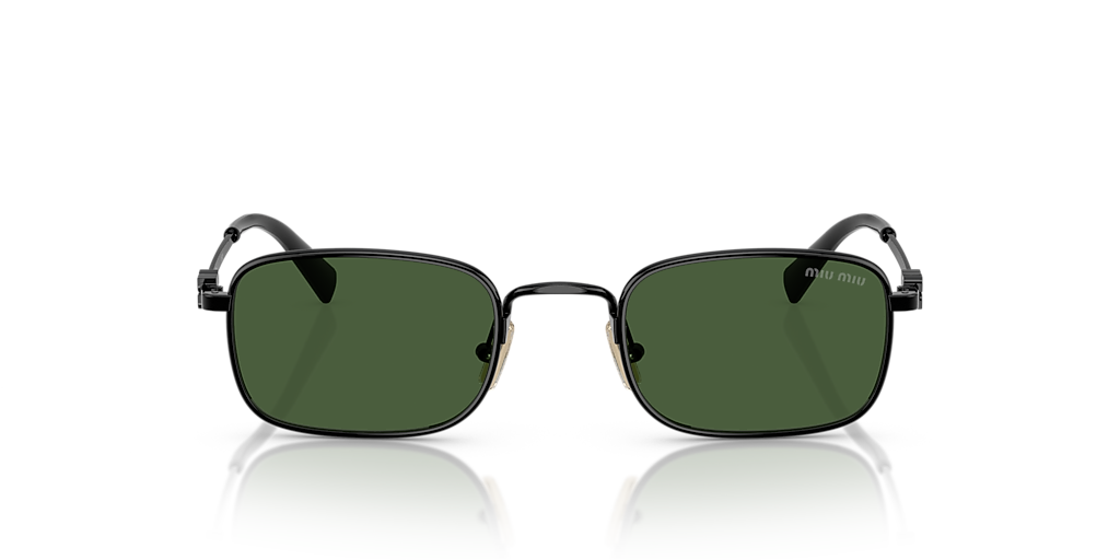 ✨極美品✨ Miu Miu オリーブグリーン サングラス Miu Miu MU A53S M (52 - 22) with Green lenses and Black frame