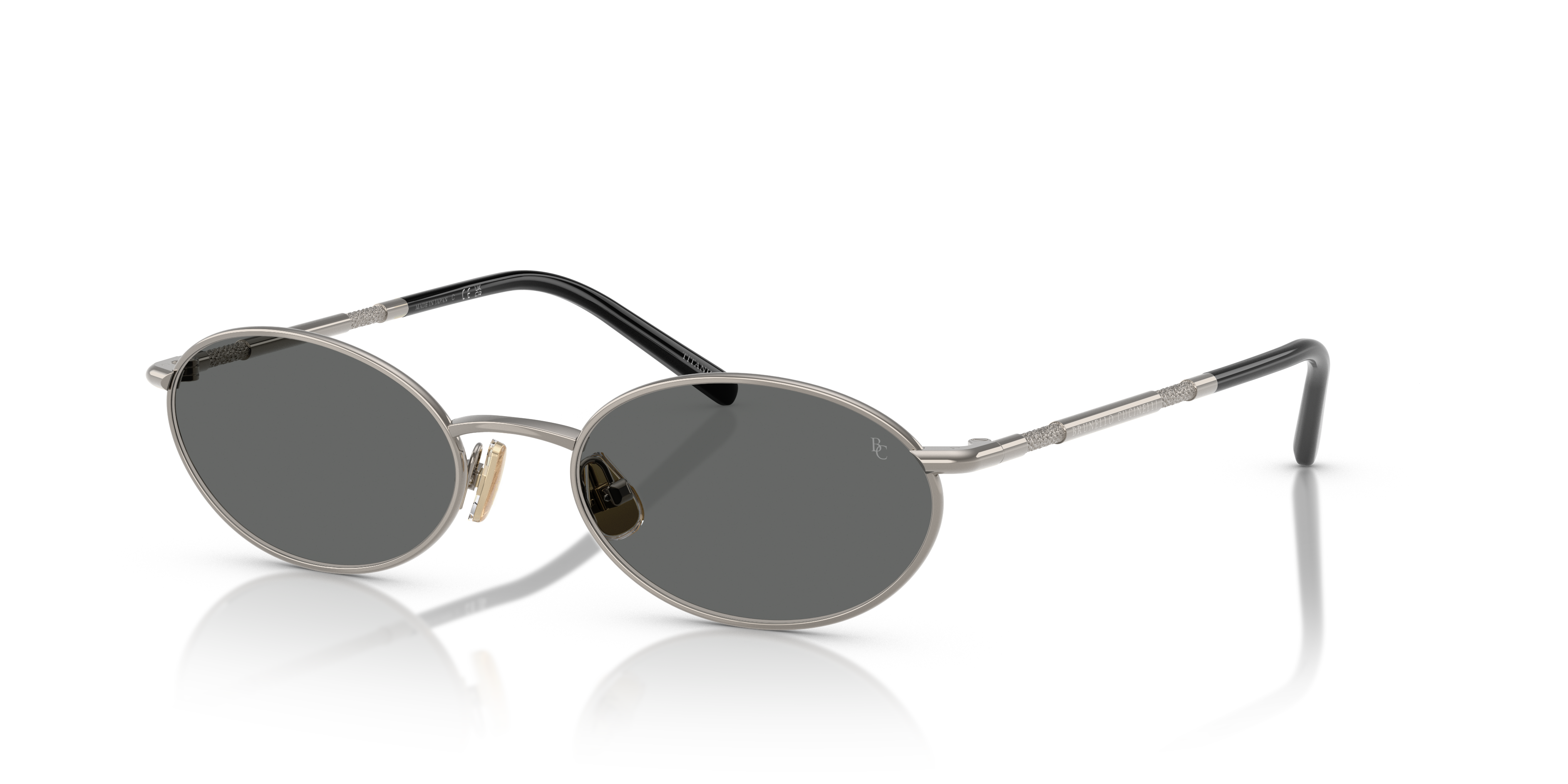Brunello Cucinelli BC2006ST XS (51 - 18) with Grey lenses and Grey