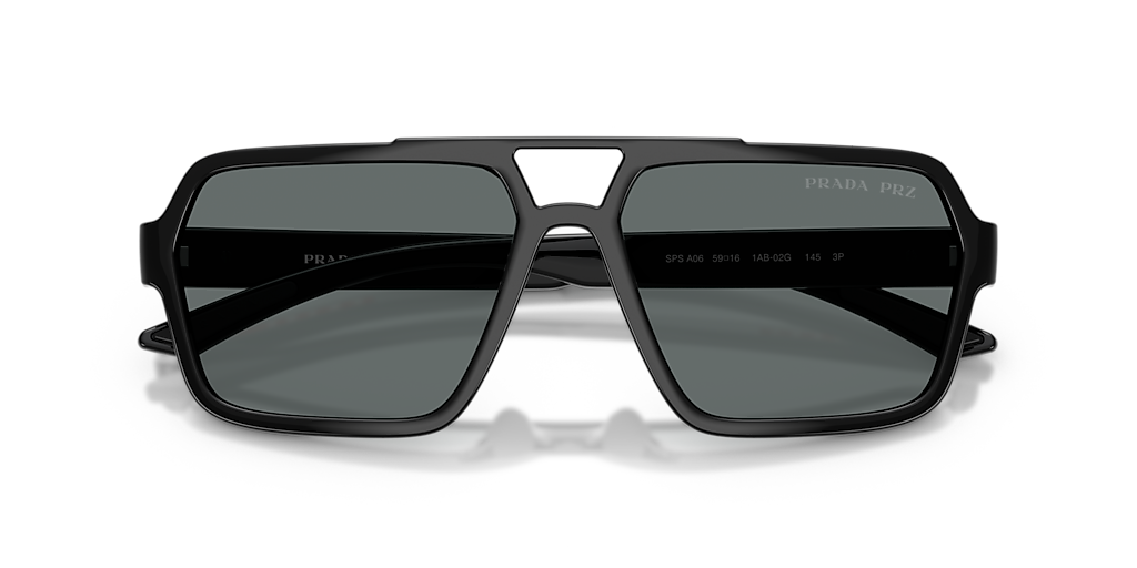 Prada Linea Rossa PS A06S XL (59 - 16) with Grey lenses and Black