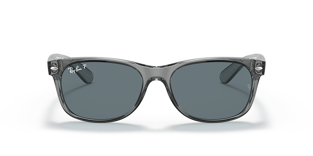Ray-Ban New Wayfarer Classic M (55 - 18) with Blue lenses and Grey