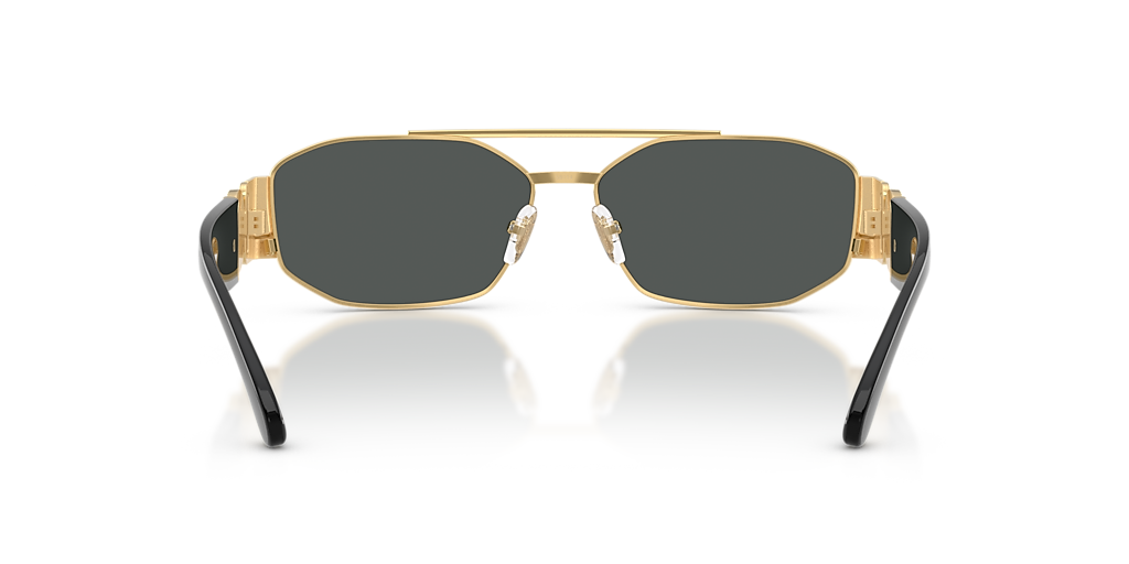 Versace VE2287 L (58 - 14) with Grey lenses and Gold frame