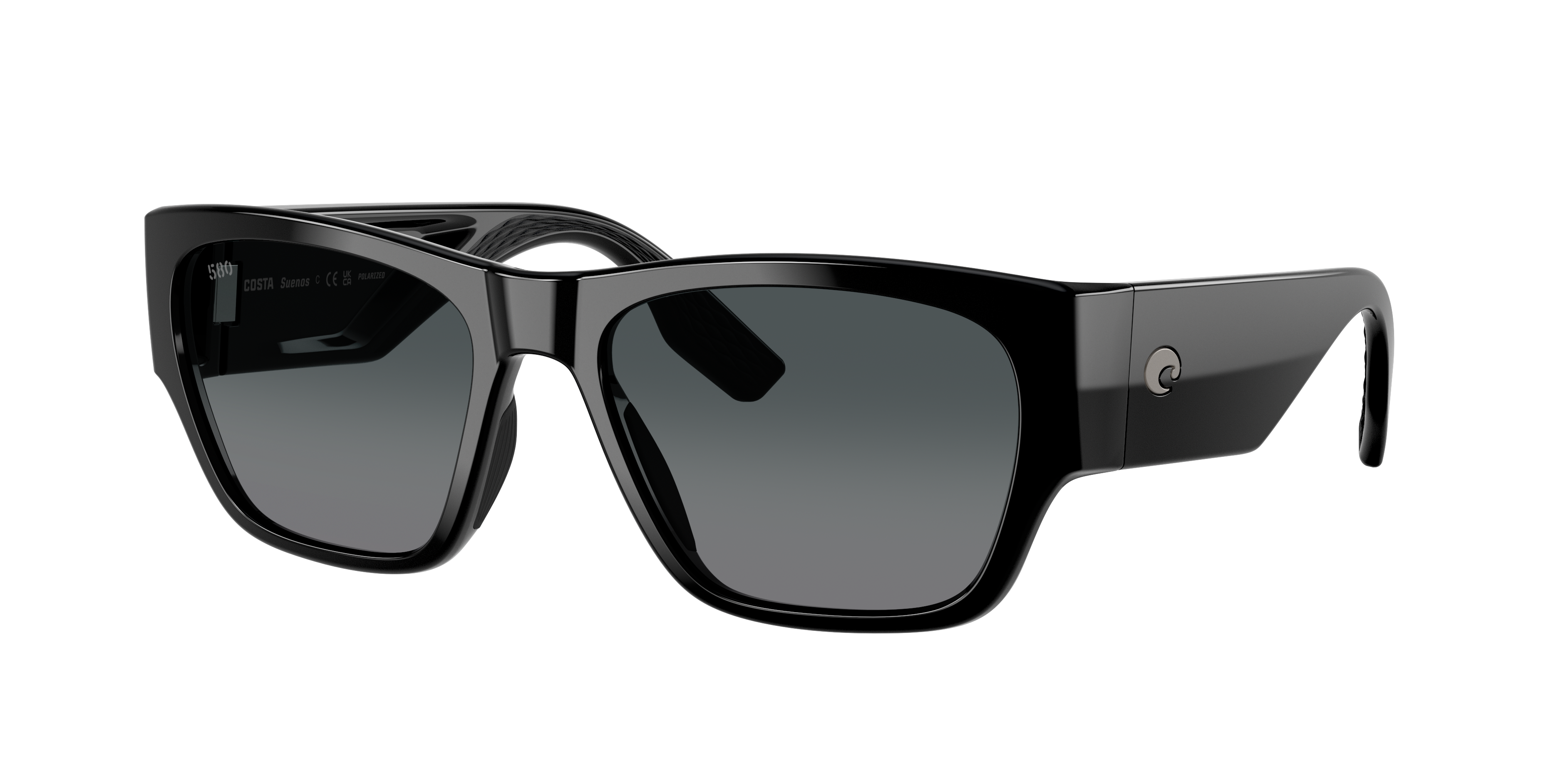 Costa Man Sunglass Suenos -  Frame color: Black, Lens color: Gray Gradient