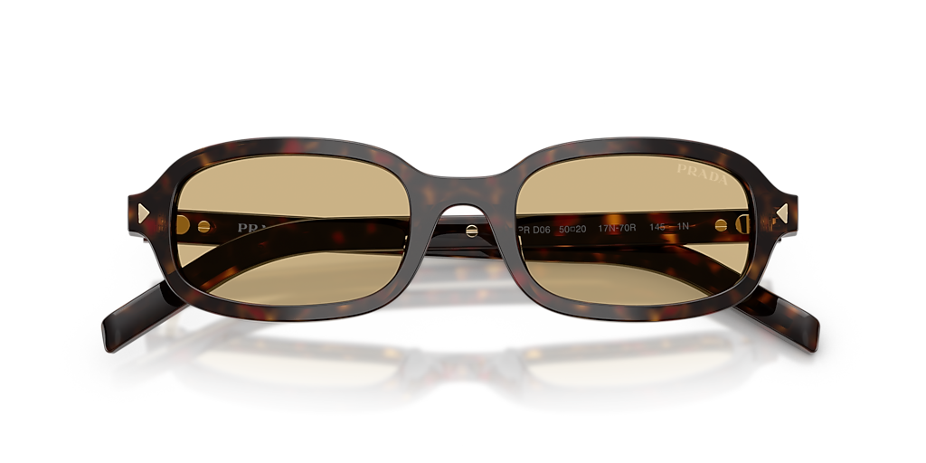 Prada PR D06S XS (50 - 20) with Brown lenses and Tortoise frame