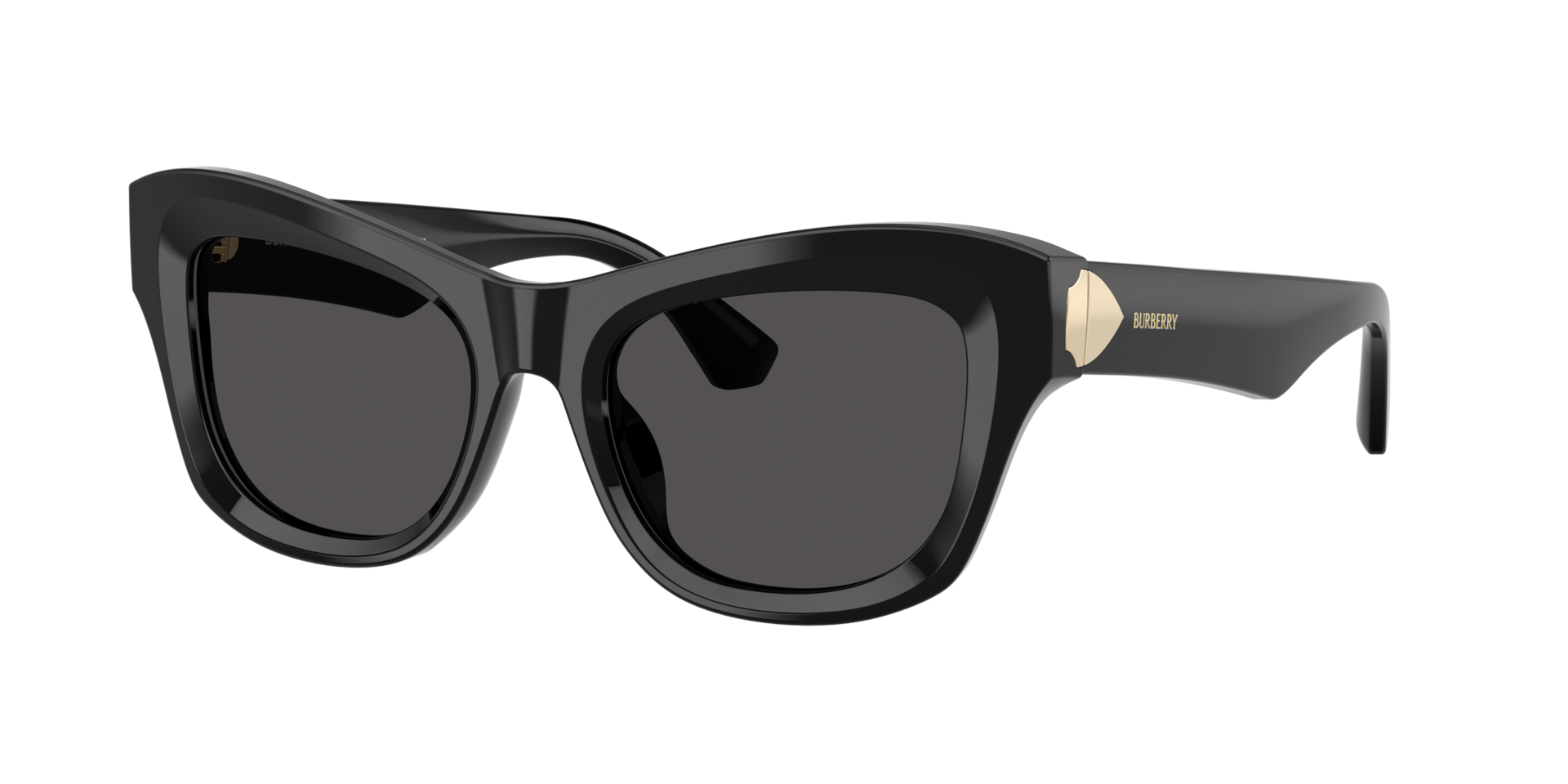 Burberry Woman Sunglass BE4442U -  Frame color: Black, Lens color: Dark Grey