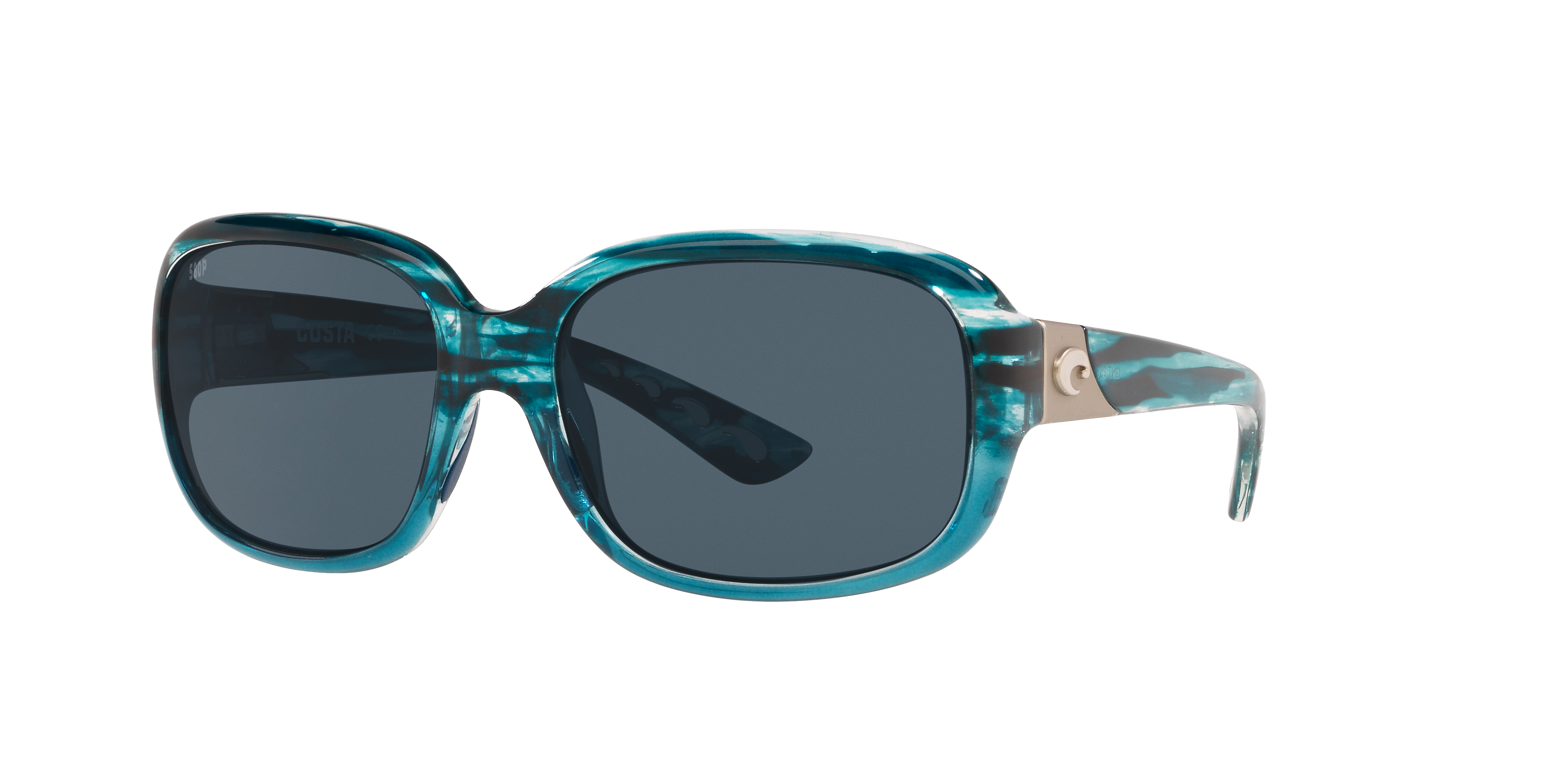 Costa Woman Sunglass Gannet -  Frame color: Shiny Marine, Lens color: Gray
