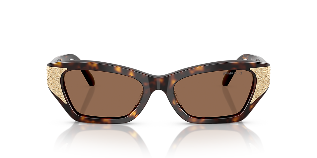 Swarovski SK6029 XL (53 - 18) with Brown lenses and Brown frame