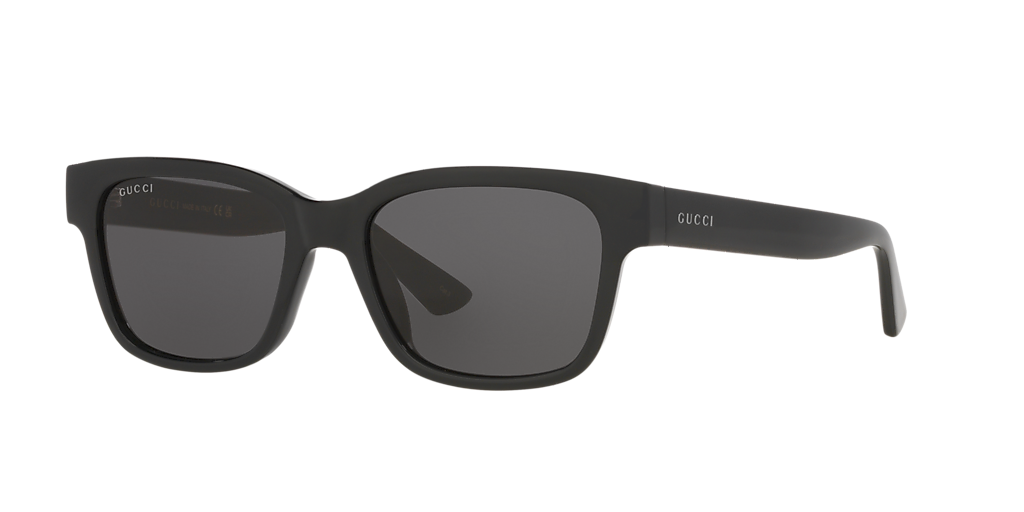 Gucci GG1716S M (54 - 18) with Grey lenses and Black frame