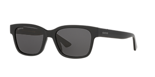 Gucci GG0208S XXS (49 - 28) with Grey lenses and Black frame