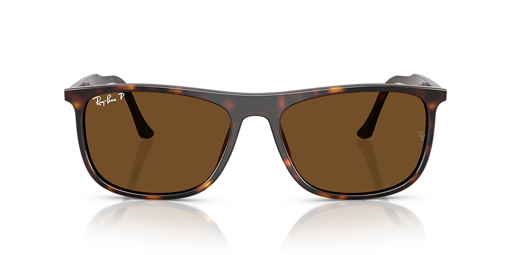 Ray-Ban RB2216 XL (58 - 18) with Brown lenses and Tortoise frame