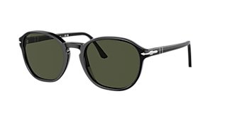 Persol PO3292S S (50 - 21) with Green lenses and Black frame