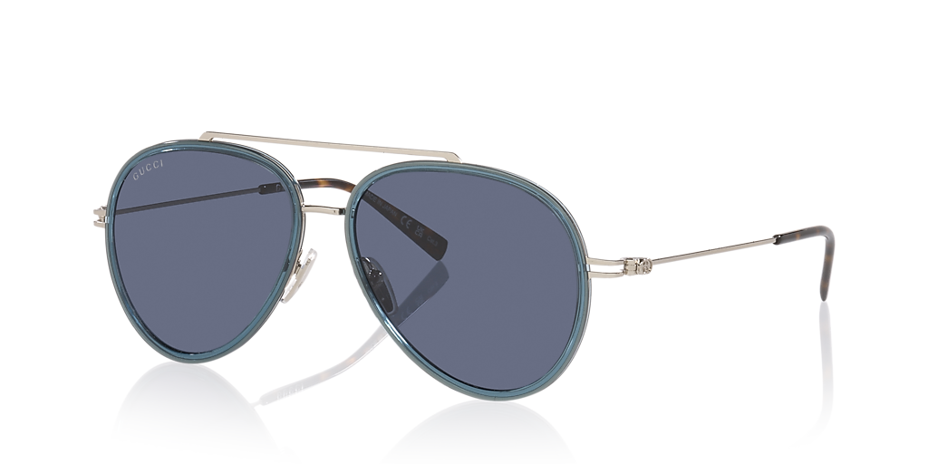 Gucci GG1981S M (56 - 15) with Grey lenses and Grey frame  display picture 1