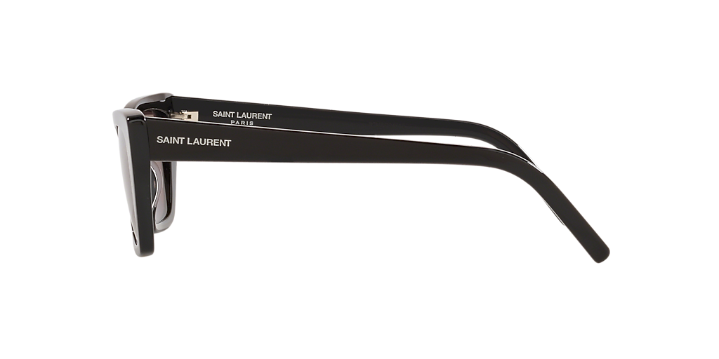 Saint Laurent SL 276 Mica XS (53 - 16) with Grey lenses and Black