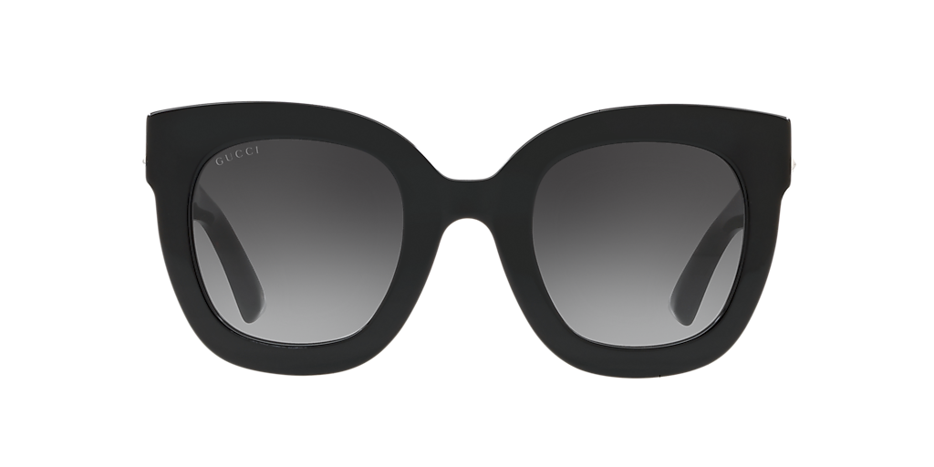 小物 Gucci sunglasses Gucci GG0208S XXS (49 - 28) with Grey lenses and Black frame
