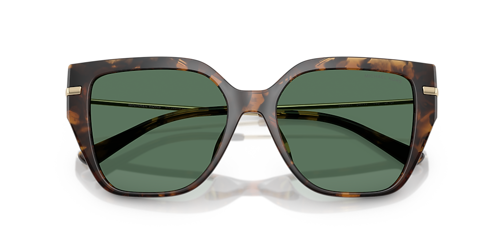 Michael Kors Milo Sunglasses Matte Tortoise Frame Green Lens Michael Kors Men main image 4