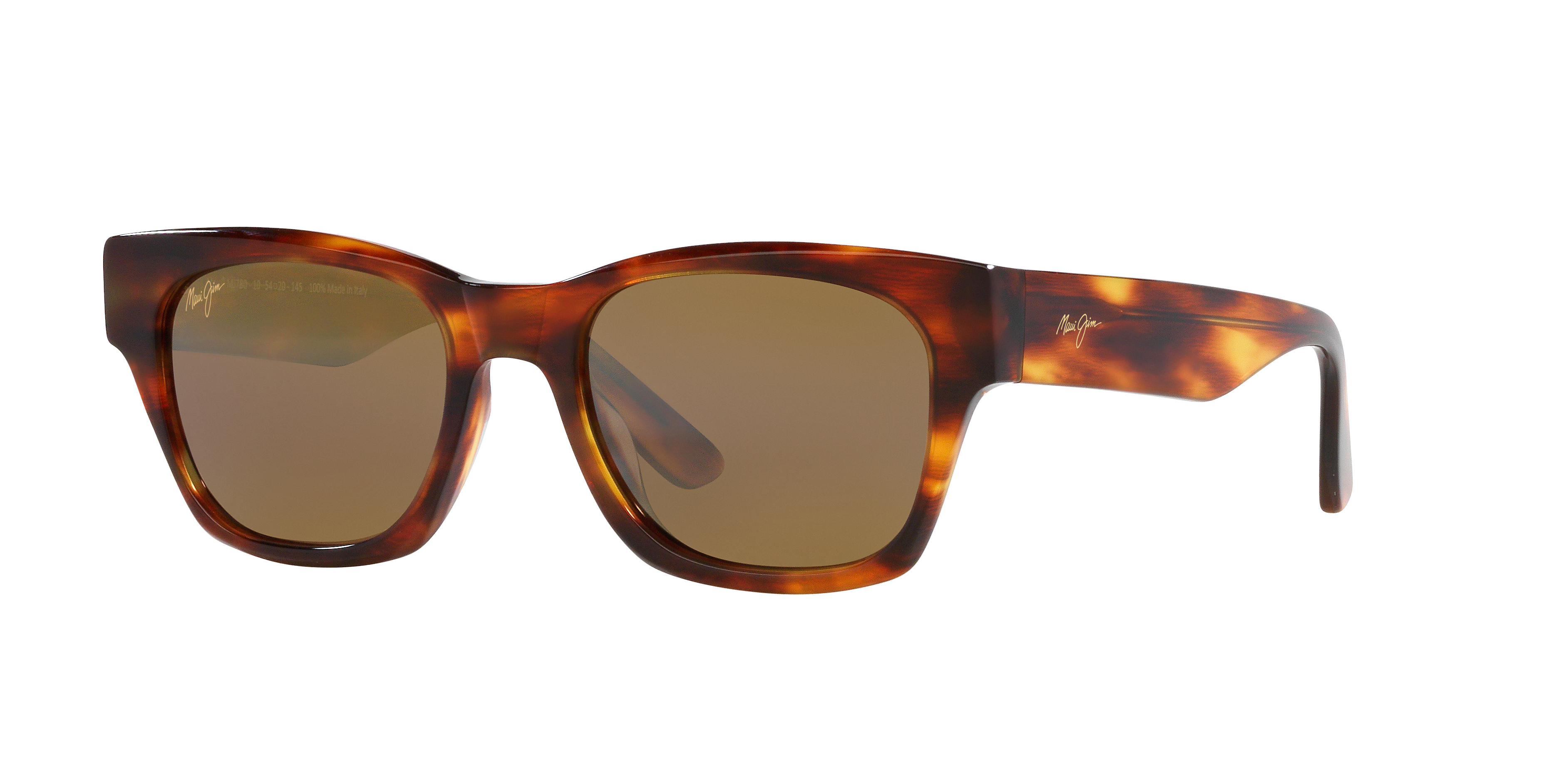 Maui Jim Unisex Sunglass Valley Isle -  Frame color: Tortoise, Lens color: Bronze