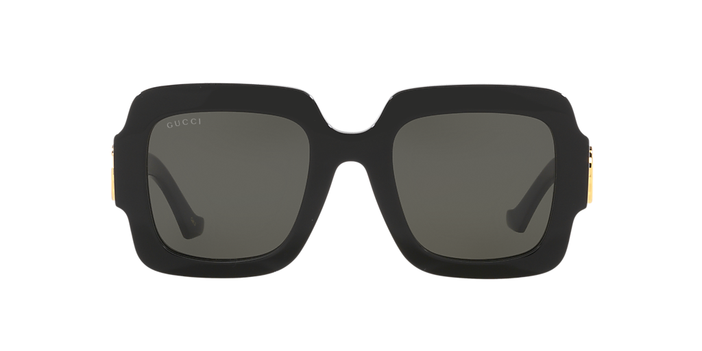 Gucci GG1547S S (50 - 24) with Grey lenses and Black frame